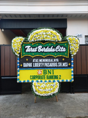 Papan Bunga Duka di Turida