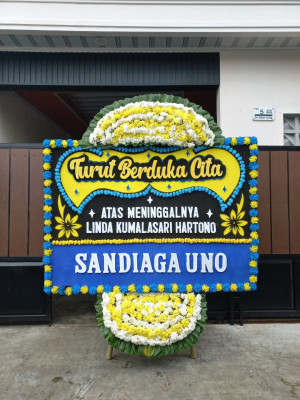 Papan Bunga Duka di Turida