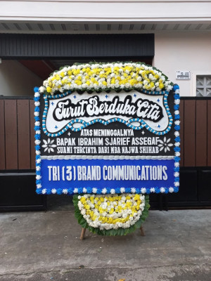Papan Bunga Duka di Turida